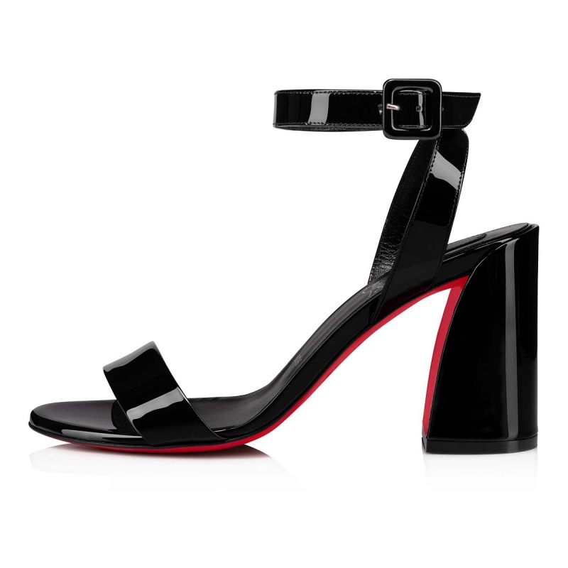 Sandalias Christian Louboutin Miss Sabina 85 mm Negros Negros | AMG-784096