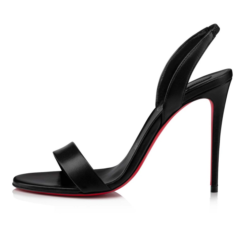 Sandalias Christian Louboutin O Marylin 100 mm Negros Negros | INC-820964