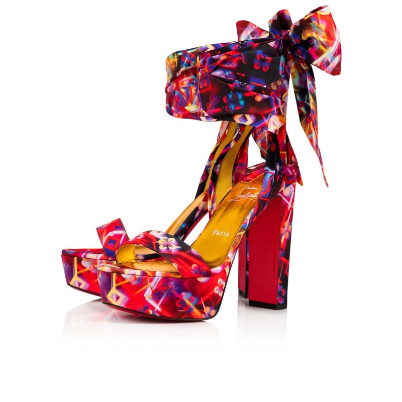 Sandalias Christian Louboutin Sandale Du Désert Alta 130 mm Amarillos | BUR-178906
