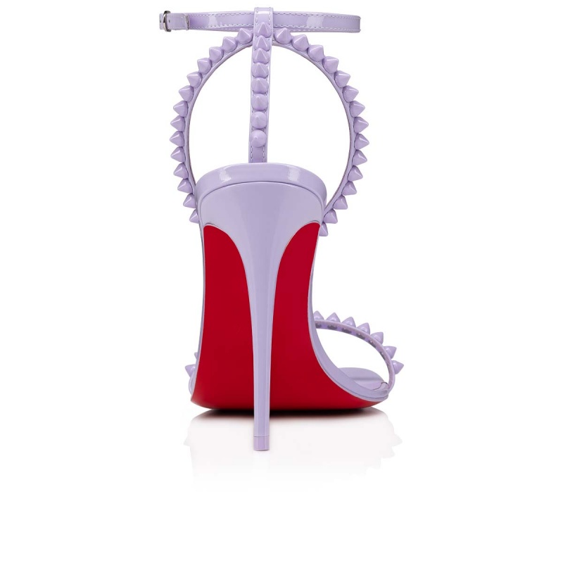 Sandalias Christian Louboutin So Me 100 mm Lilac Smoke / Lin Lilac Smoke | VQT-854107