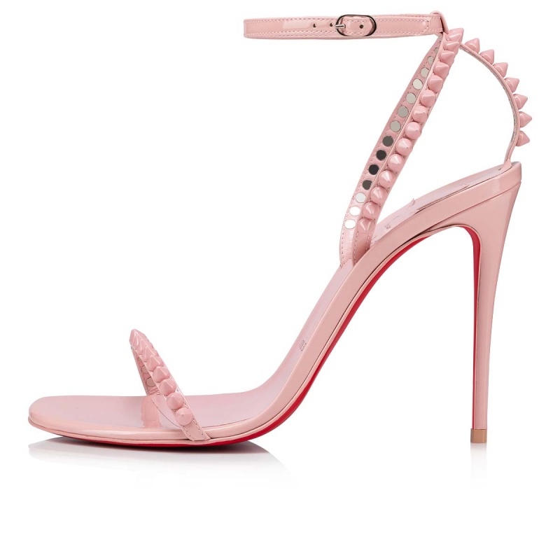 Sandalias Christian Louboutin So Me 100 mm Rosy / Lin Rosy | LUB-294071
