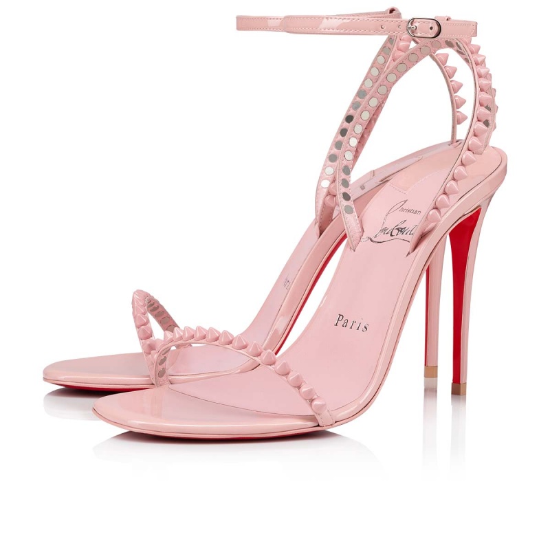 Sandalias Christian Louboutin So Me 100 mm Rosy / Lin Rosy | LUB-294071