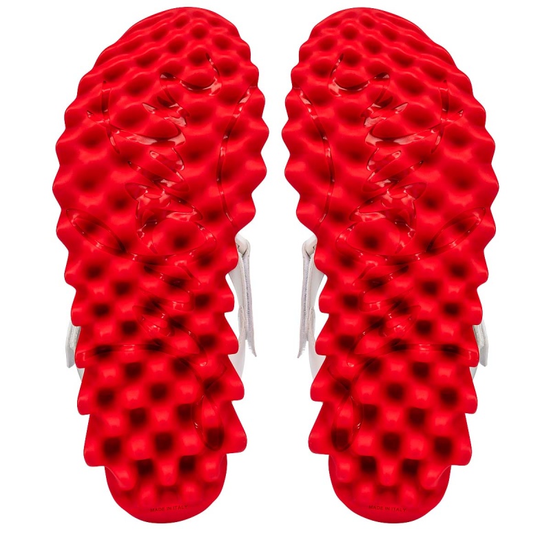 Sandalias Christian Louboutin Summer Loubishark Alpargata Blancos | GOI-431967