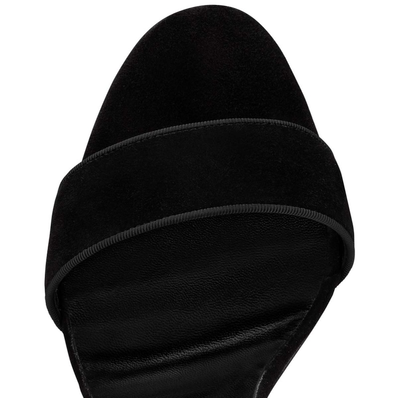 Sandalias Christian Louboutin Torrida 100 mm Negros Negros | HKY-125970