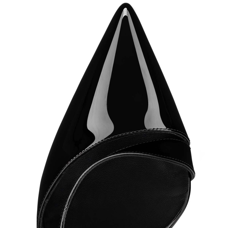Tacones Christian Louboutin Astrid 100 mm Negros Negros | YSZ-142687