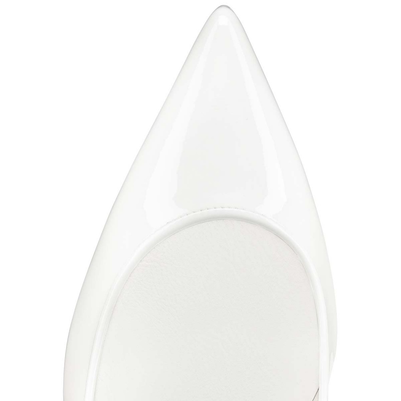 Tacones Christian Louboutin Deportivo Kate 85 mm Bianco / Lin Bianco | HOM-901365
