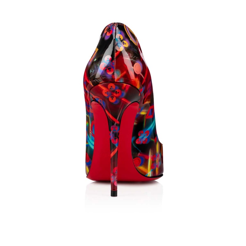 Tacones Christian Louboutin Hot Chick 100 mm Amarillos | XRU-561829