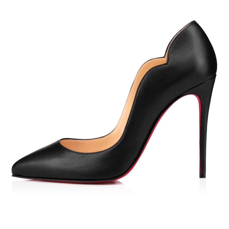 Tacones Christian Louboutin Hot Chick 100 mm Negros | FQR-251068