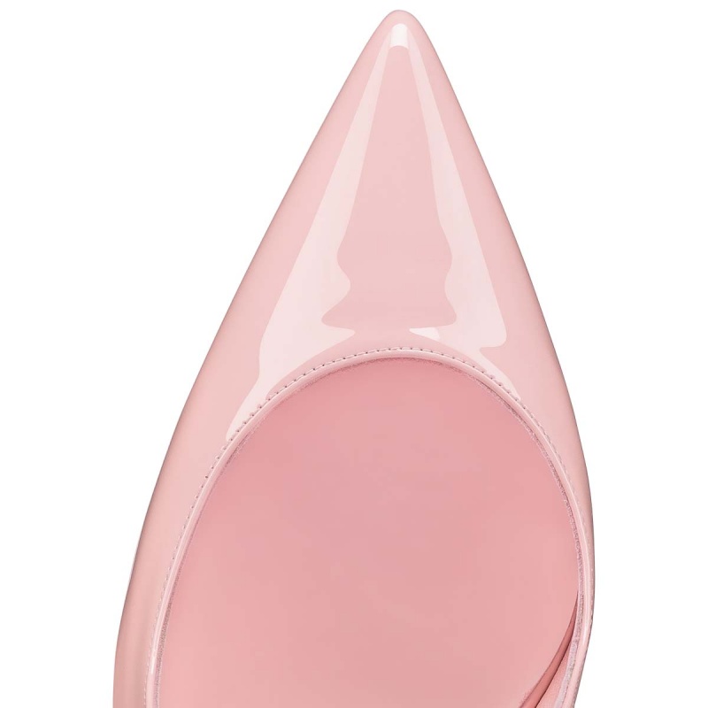 Tacones Christian Louboutin Hot Chick Sling 100 mm Rosy / Lin Rosy | OTN-269137