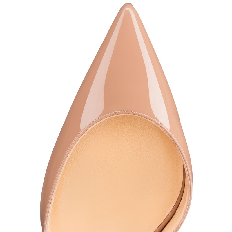 Tacones Christian Louboutin Iriza 100 mm Nude | OHJ-761580