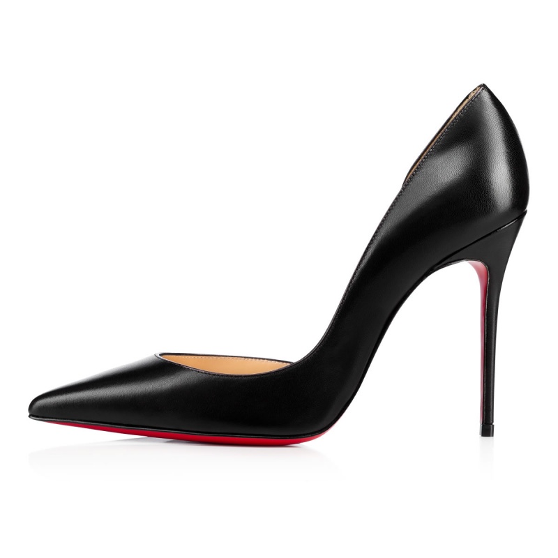 Tacones Christian Louboutin Iriza 100 mm Negros | TQW-584021