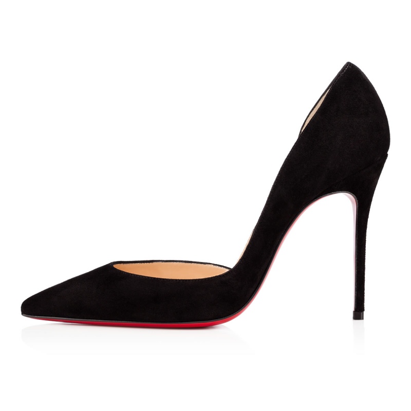 Tacones Christian Louboutin Iriza 100 mm Negros | GSB-672359