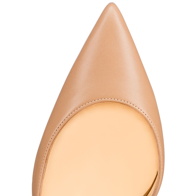 Tacones Christian Louboutin Iriza 100 mm Nude | KZB-675102