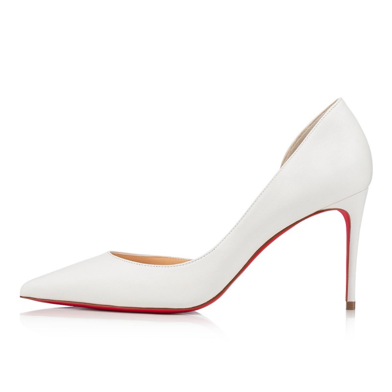 Tacones Christian Louboutin Iriza 85 mm Bianco | PDC-256418