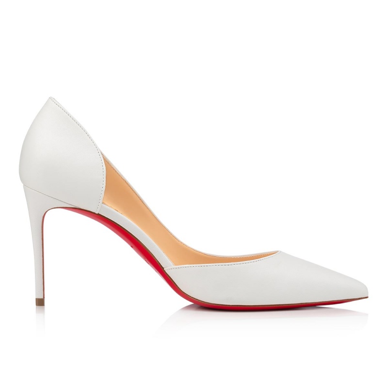 Tacones Christian Louboutin Iriza 85 mm Bianco | PDC-256418