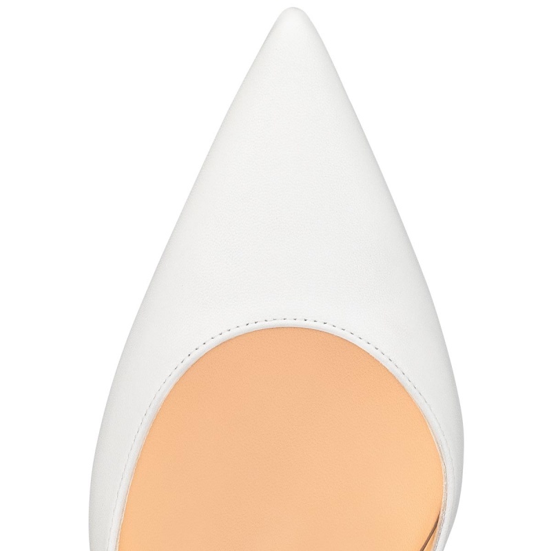 Tacones Christian Louboutin Iriza 85 mm Bianco | PDC-256418