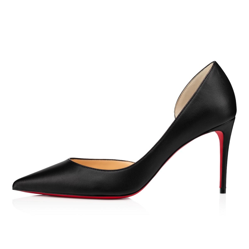 Tacones Christian Louboutin Iriza 85 mm Negros | UAG-089127
