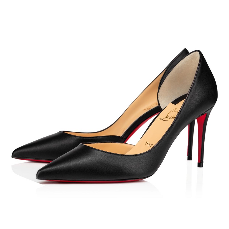 Tacones Christian Louboutin Iriza 85 mm Negros | UAG-089127