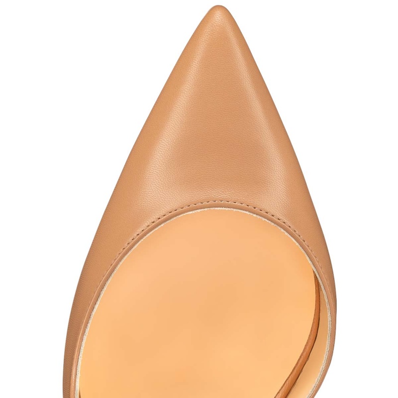 Tacones Christian Louboutin Jenlove 100 mm Nude | SDA-728309