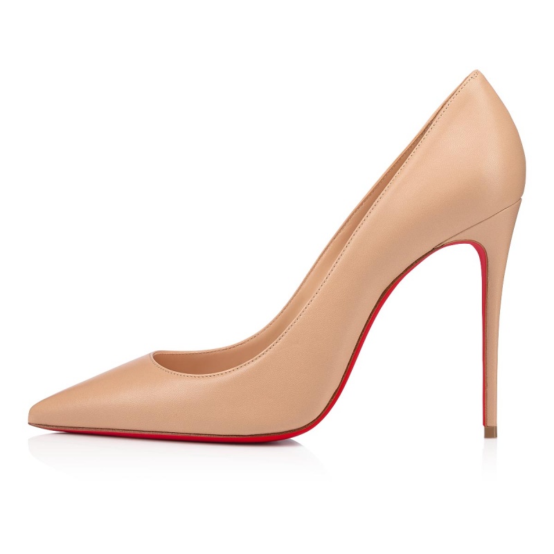 Tacones Christian Louboutin Kate 100 mm Nude 1 / Lin Nude 1 | ISG-438725