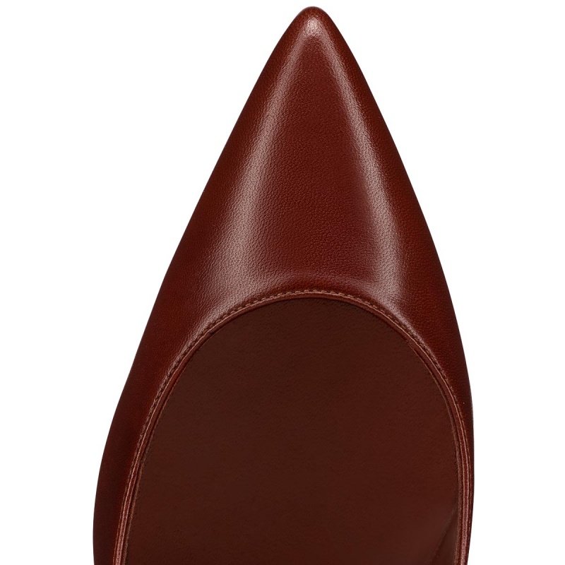 Tacones Christian Louboutin Kate 100 mm Nude 8 / Lin Nude 8 | ZOV-436021
