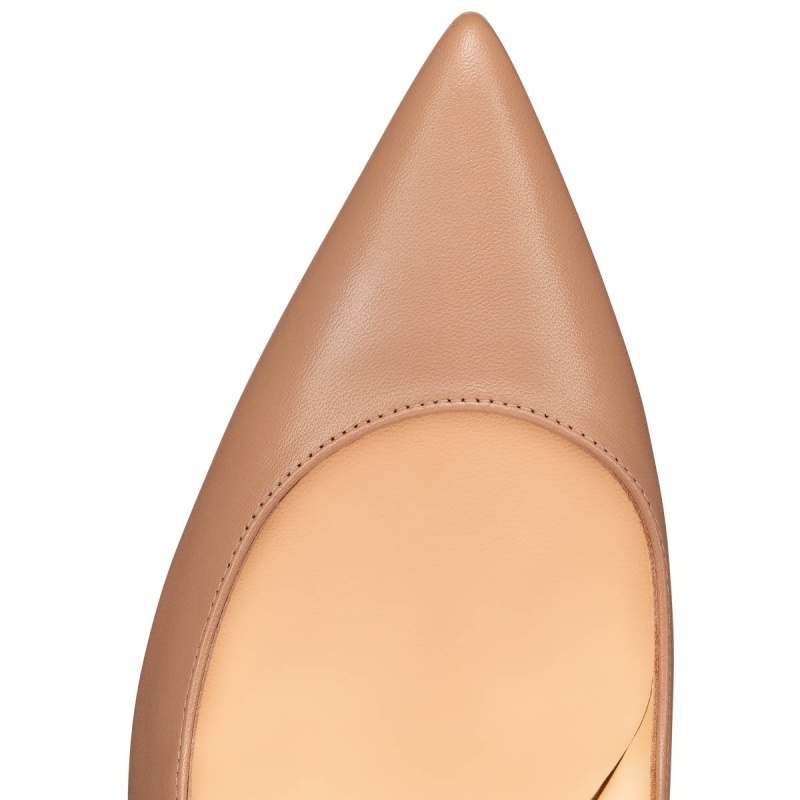 Tacones Christian Louboutin Kate 100 mm Nude | NOC-315620
