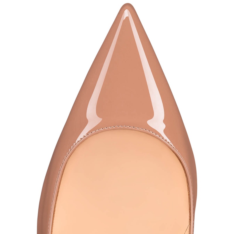Tacones Christian Louboutin Kate 100 mm Nude 6248 | PQZ-875219