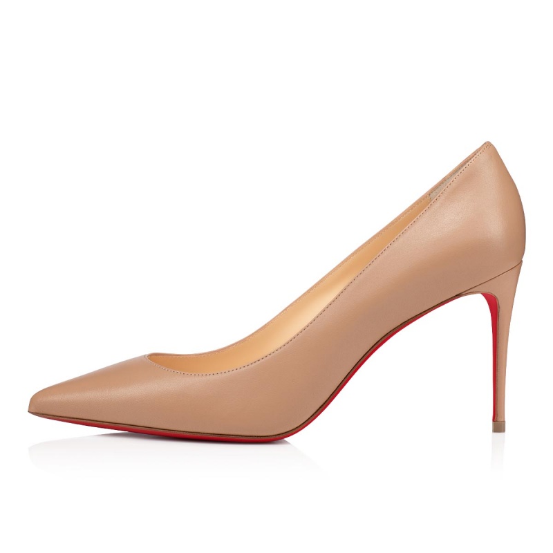 Tacones Christian Louboutin Kate 85 mm Nude | VYR-897315