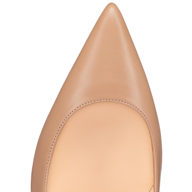 Tacones Christian Louboutin Kate 85 mm Nude | VYR-897315