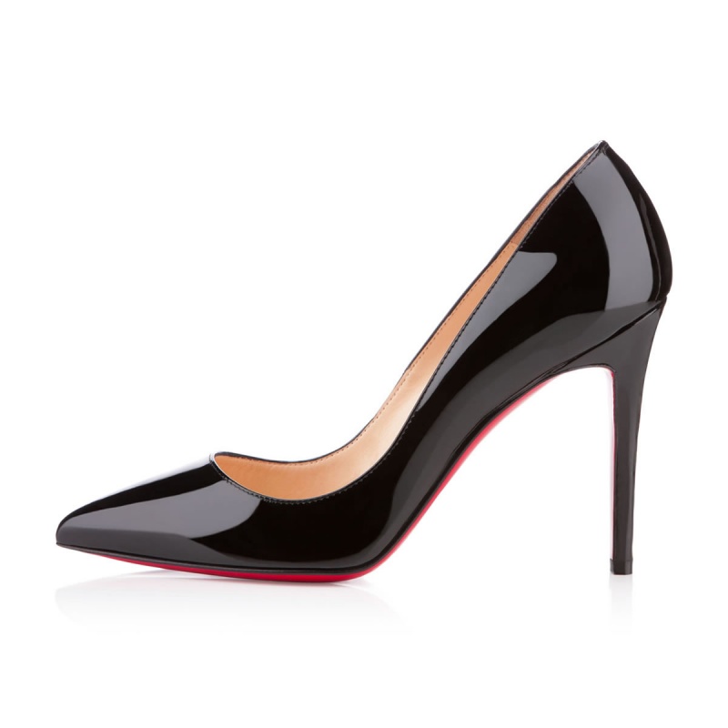 Tacones Christian Louboutin Pigalle 100 mm Negros | TEC-573821
