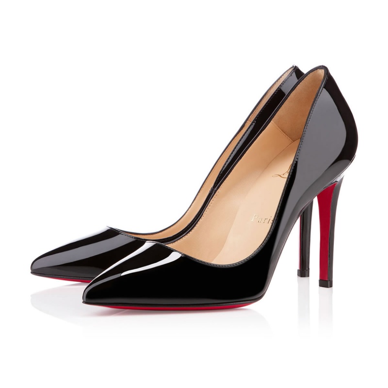 Tacones Christian Louboutin Pigalle 100 mm Negros | TEC-573821