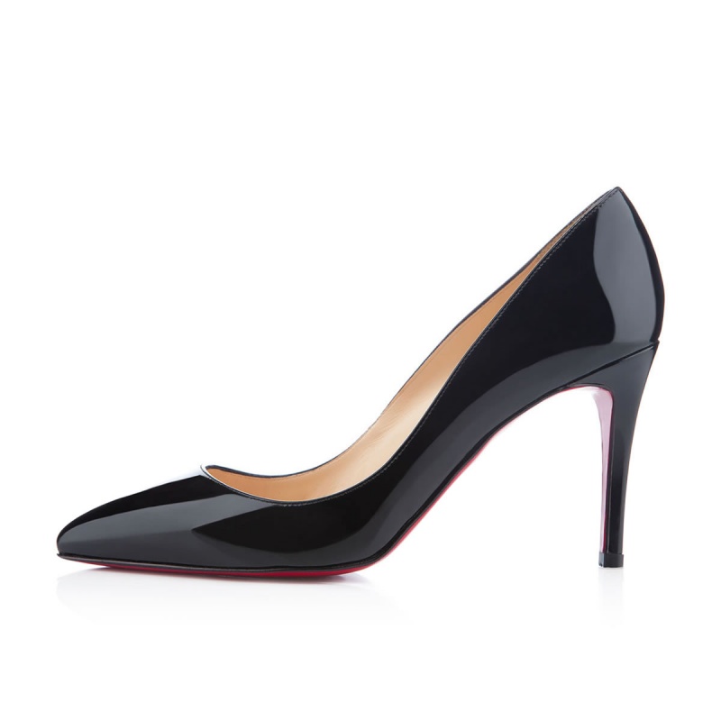 Tacones Christian Louboutin Pigalle 85 mm Negros | DEW-287941