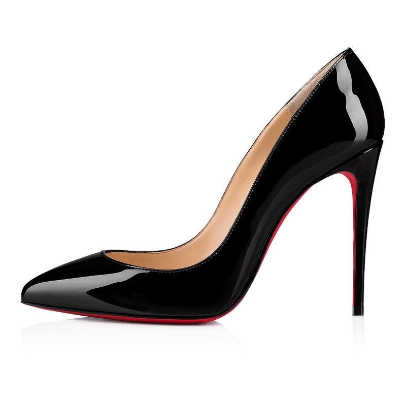 Tacones Christian Louboutin Pigalle Follies 100 mm Negros | FTU-391864