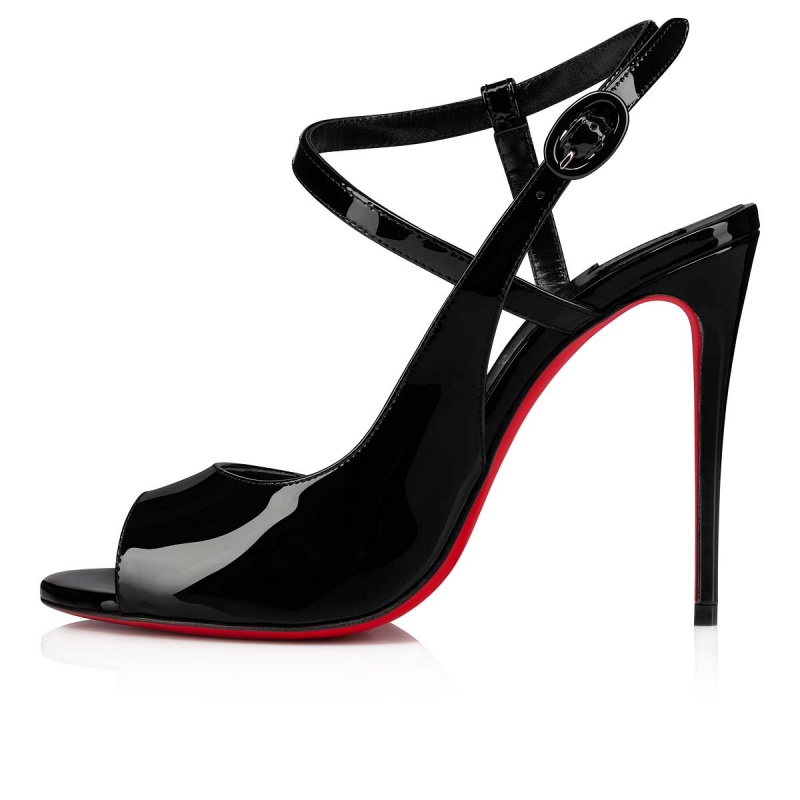 Tacones Christian Louboutin So Jenlove 100 mm Negros Negros | QIN-691208