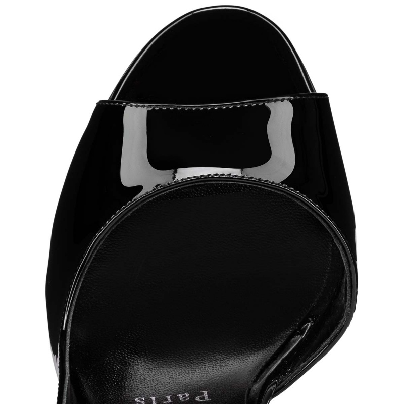 Tacones Christian Louboutin So Jenlove 100 mm Negros Negros | QIN-691208
