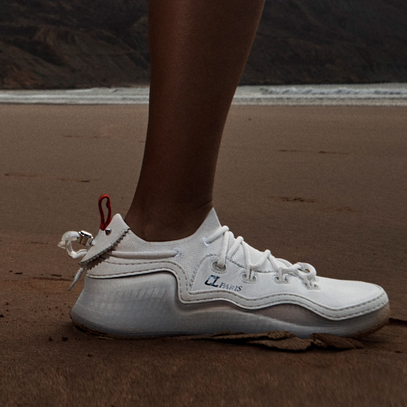 Tenis Christian Louboutin Arpoador Bianco | PLA-760541