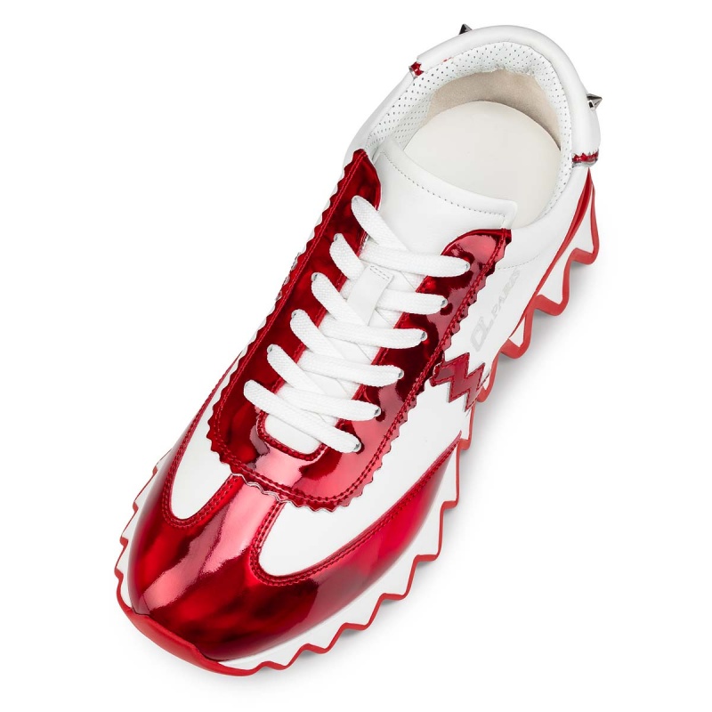 Tenis Christian Louboutin Loubishark Loubi / Bianco | MJD-208569