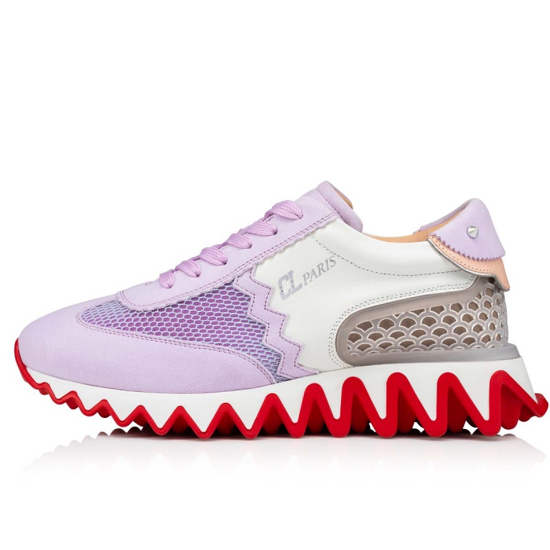 Tenis Christian Louboutin Loubishark Version Lilac Smoke | AKD-947130