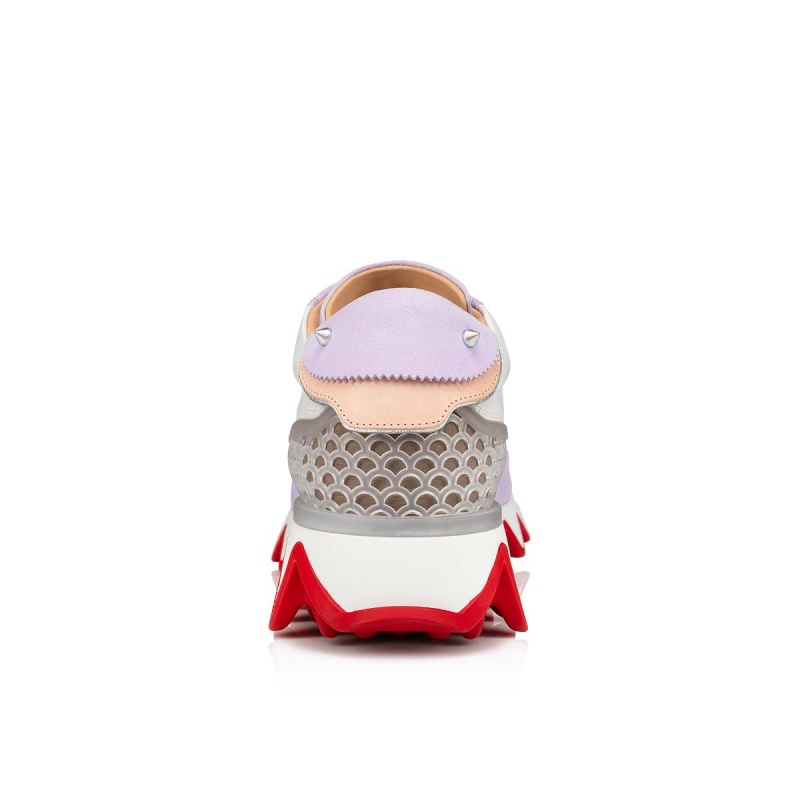 Tenis Christian Louboutin Loubishark Version Lilac Smoke | AKD-947130