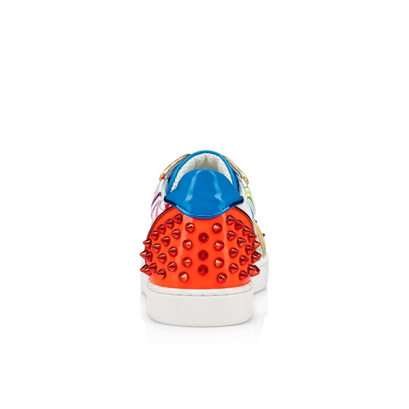 Tenis Christian Louboutin Vieira 2 Multi / White-multi | TOF-527804