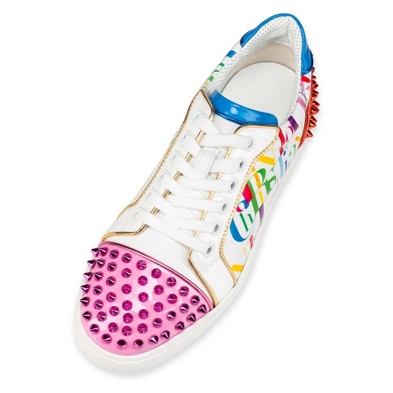 Tenis Christian Louboutin Vieira 2 Multi / White-multi | TOF-527804