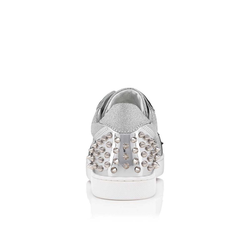Tenis Christian Louboutin Vieira 2 Plateados Plateados | CXY-349265