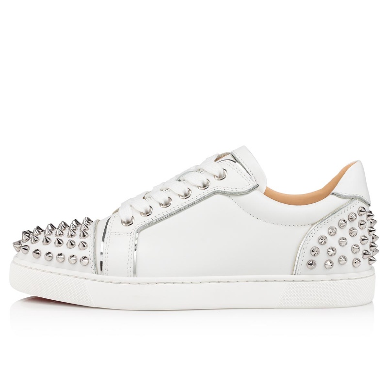 Tenis Christian Louboutin Vieira 2 Plateados | FAJ-308627