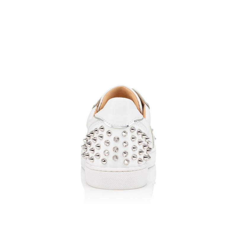 Tenis Christian Louboutin Vieira 2 Plateados | FAJ-308627