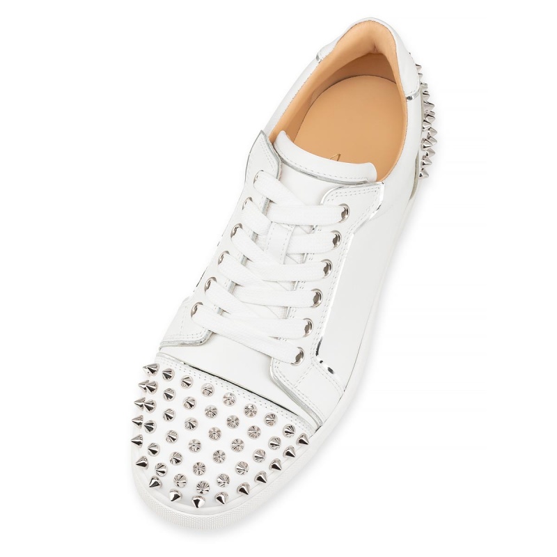 Tenis Christian Louboutin Vieira 2 Plateados | FAJ-308627