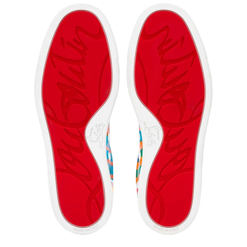 Tenis Christian Louboutin Vieira Multi / Bianco | QWF-256487
