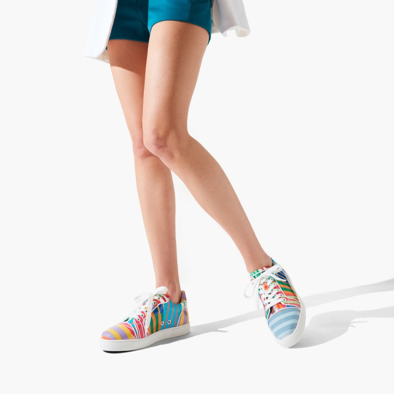 Tenis Christian Louboutin Vieira Multi / Bianco | QWF-256487