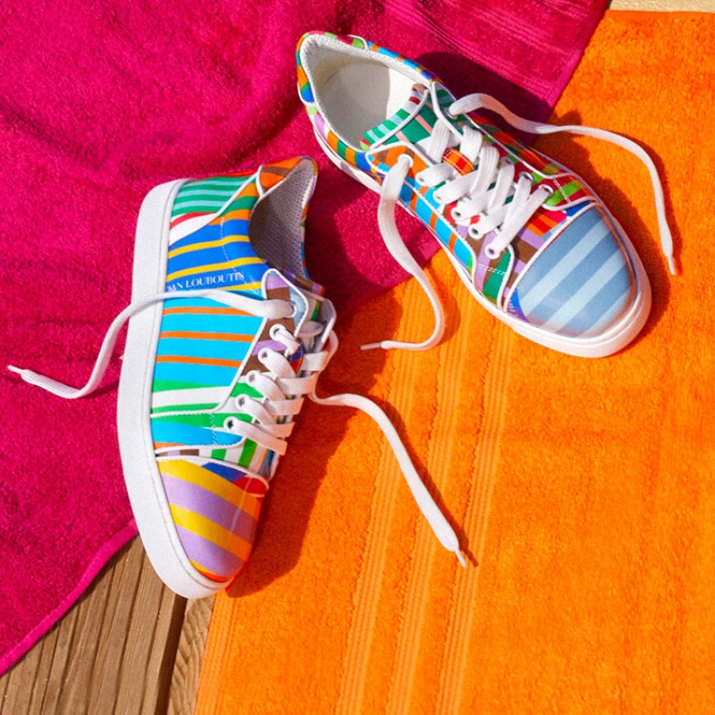 Tenis Christian Louboutin Vieira Multi / Bianco | QWF-256487