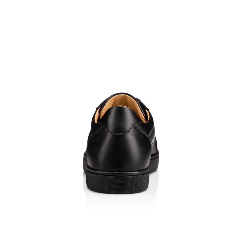 Tenis Christian Louboutin Vieira Planos Negros | DOI-581426
