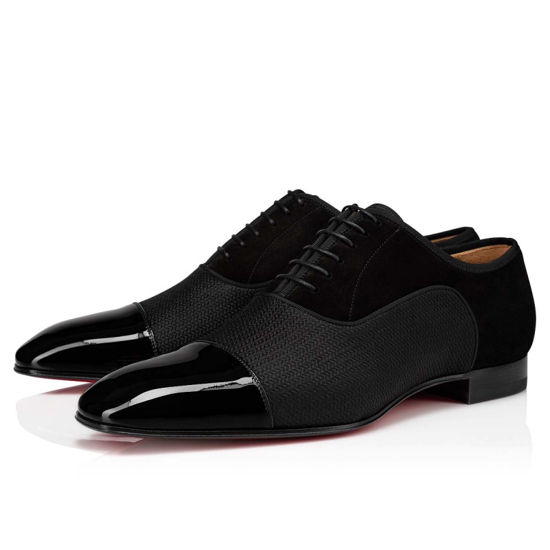 Zapatos Oxford Christian Louboutin Greggo Negros | UOC-514309